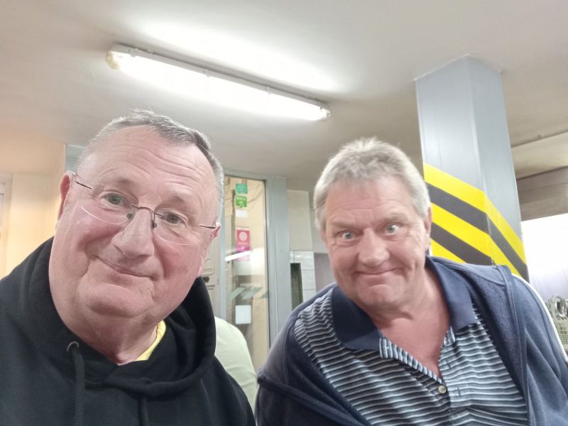 Colin Woodbridge and Colin Chatterton